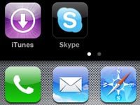 Skype излиза за iPhone и BlackBerry